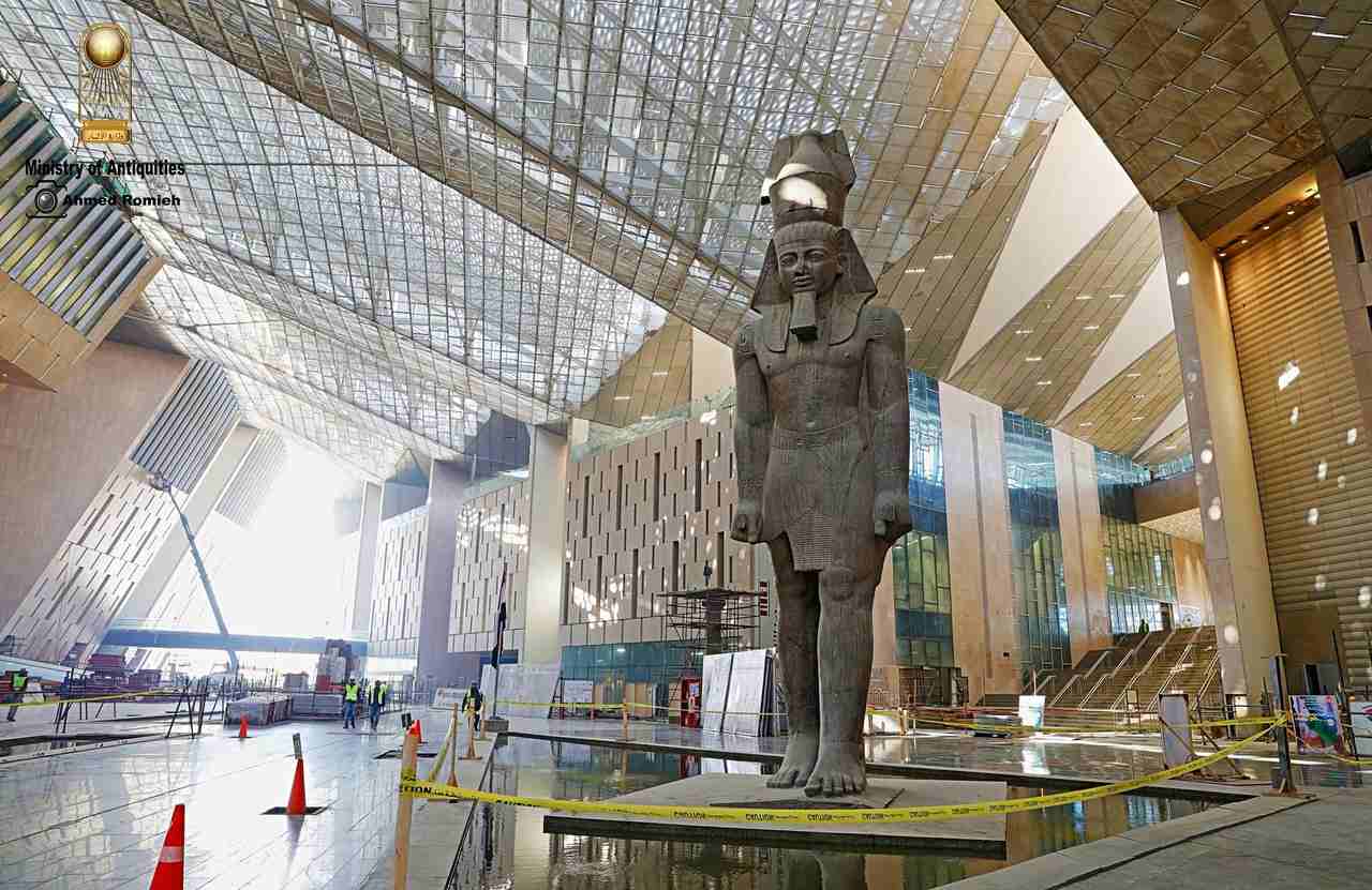 المتحف المصري الكبير - أجزاء المتحف