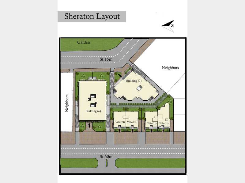 shearton residence layout